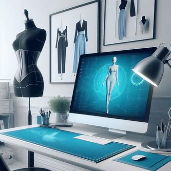 The Fashiontute website descriptive vector image